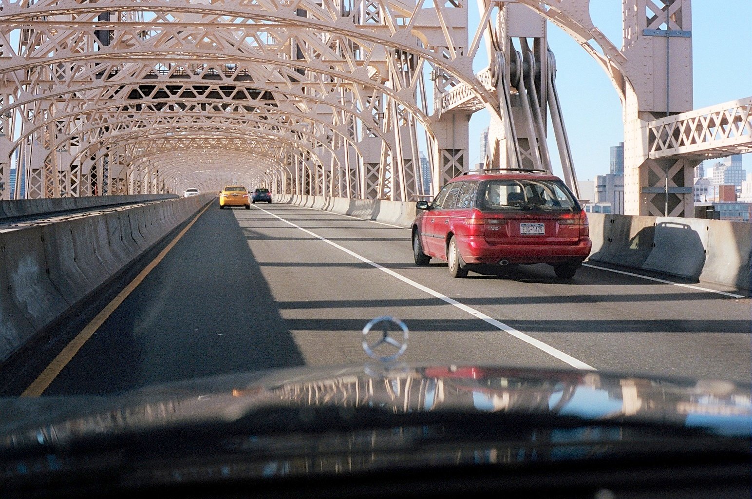 MB 300D on the Queensboro Bridge